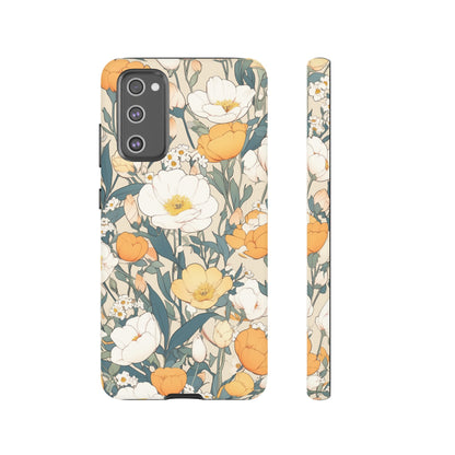 Tall White Flowers iPhone Case / Samsung Case