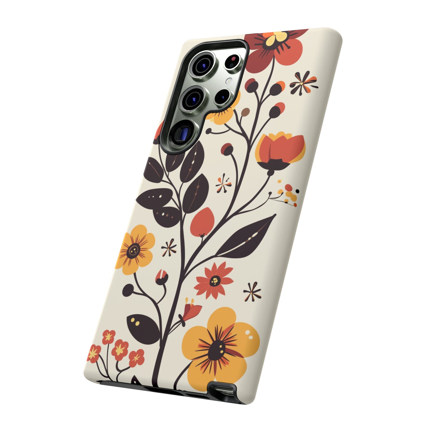 Vector Floral Vines iPhone Case