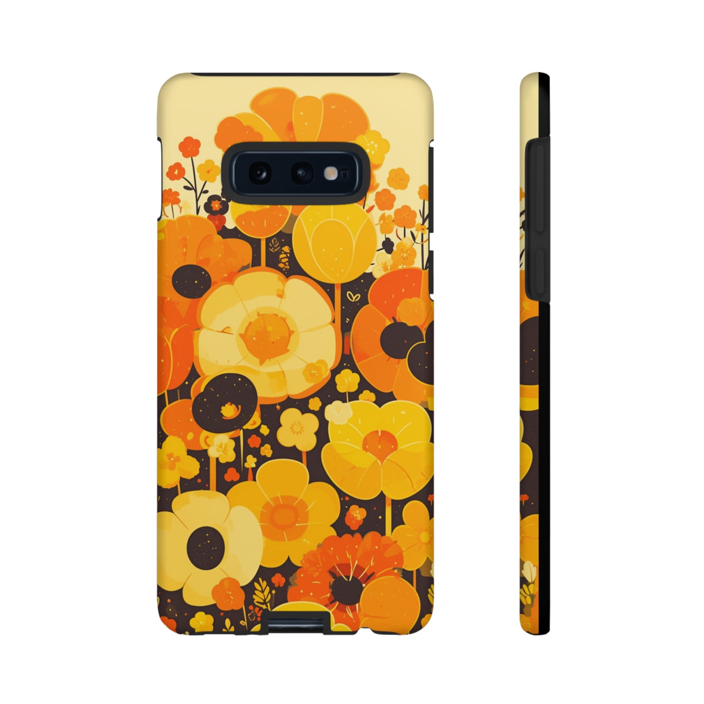 Retro Floral Pattern Illustrations iPhone Case / Samsung Case, Gift for Floral Lovers, Gift for Her