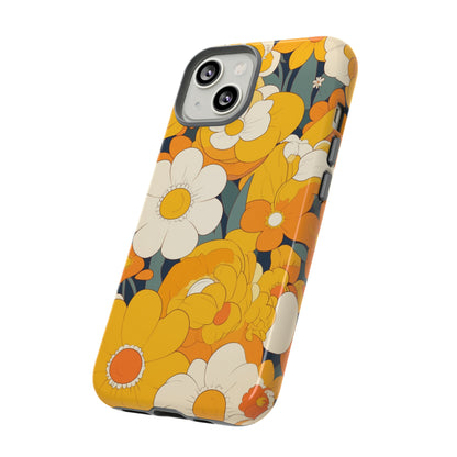 Retro Floral Art iPhone Case / Samsung Case