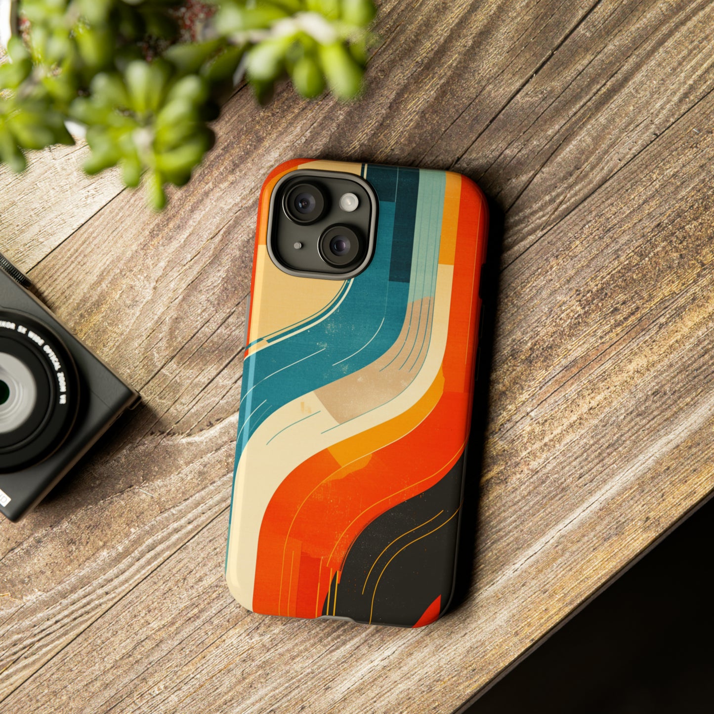 Groovey Retro Design Pattern iPhone Case / Samsung Case