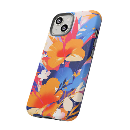 Vintage Abstract Flowers iPhone Case / Samsung Case