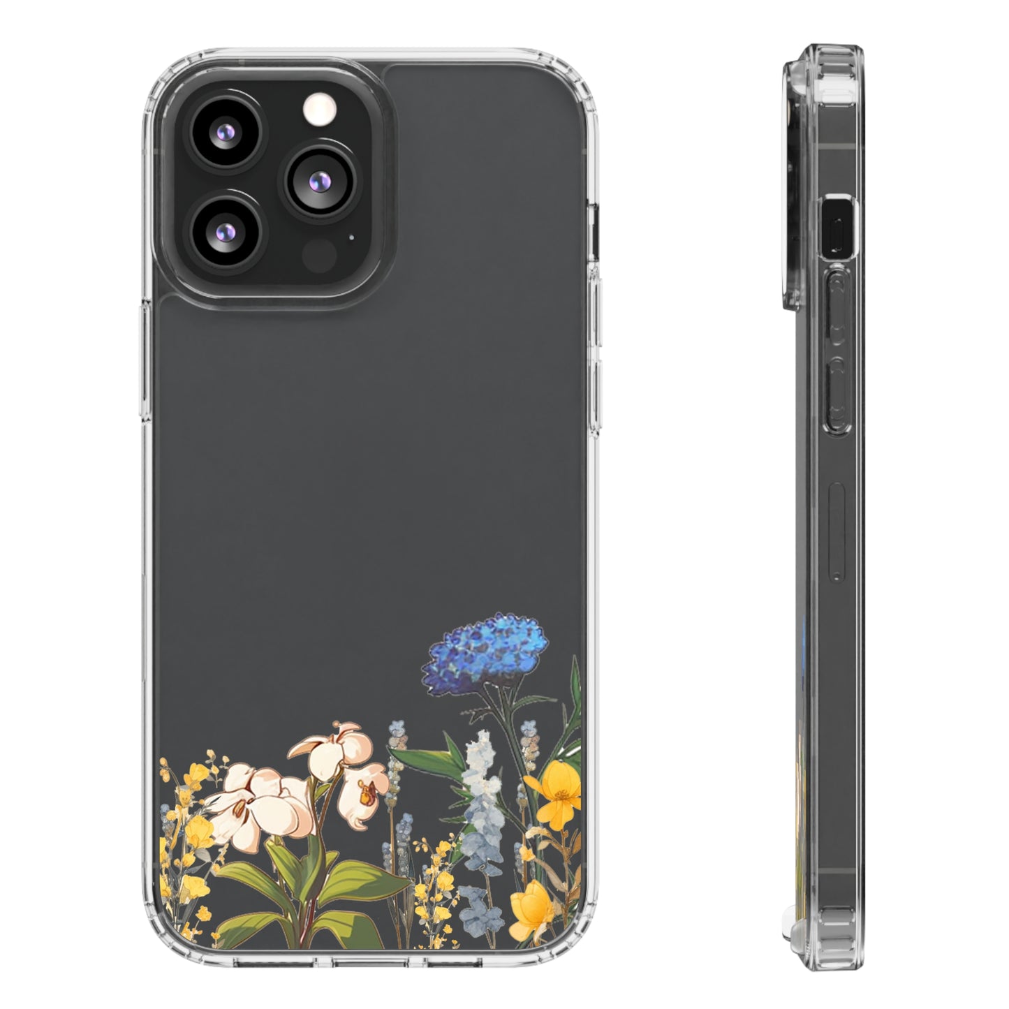 Dried Wildflowers | Clear iPhone Case / Samsung Case