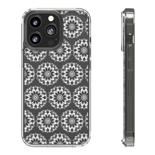 Chromono Mandala | Clear iPhone Case / Samsung Case