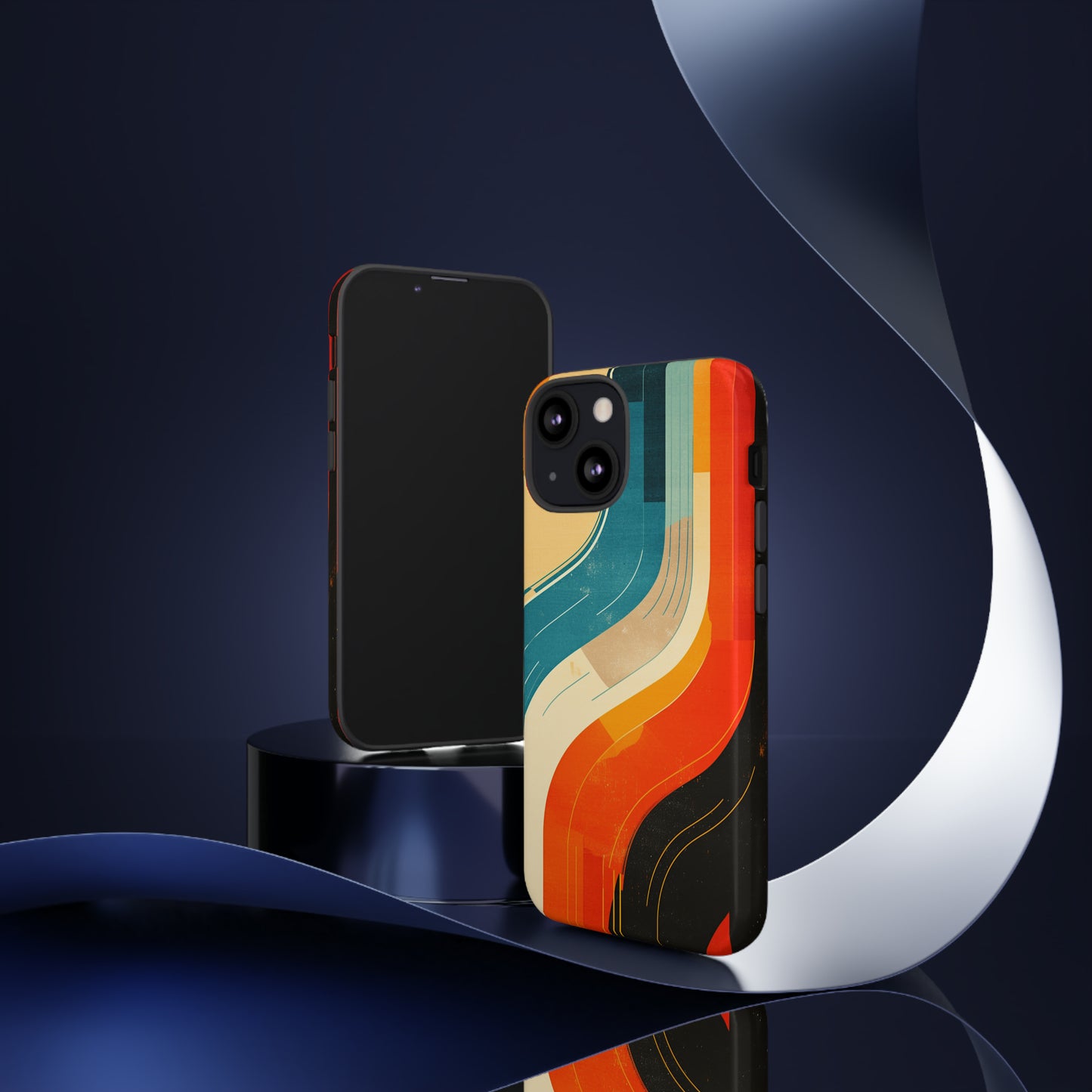 Groovey Retro Design Pattern iPhone Case / Samsung Case