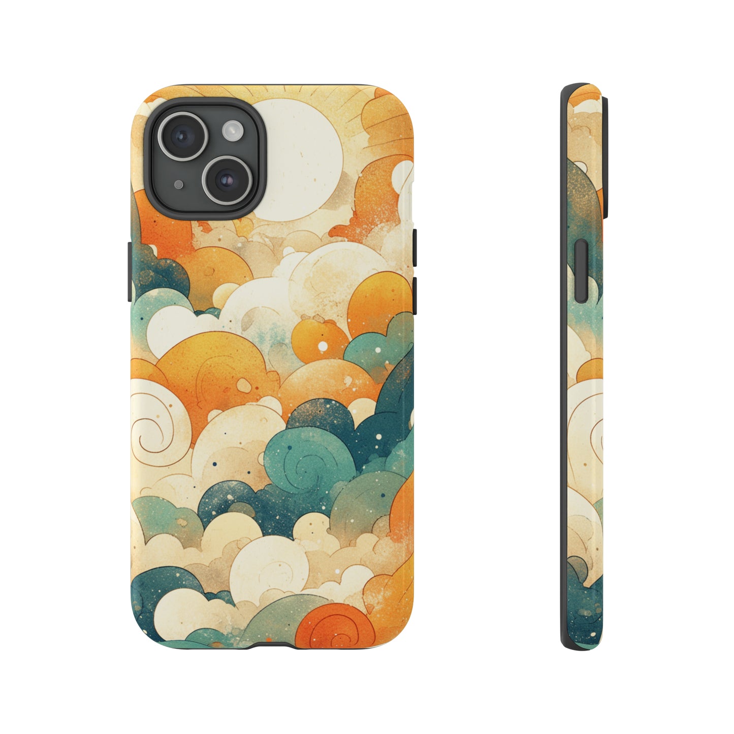 Heaven Water Color Clouds iPhone Case / Samsung Case