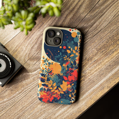 Retro Colorful Floral iPhone Case / Samsung Case