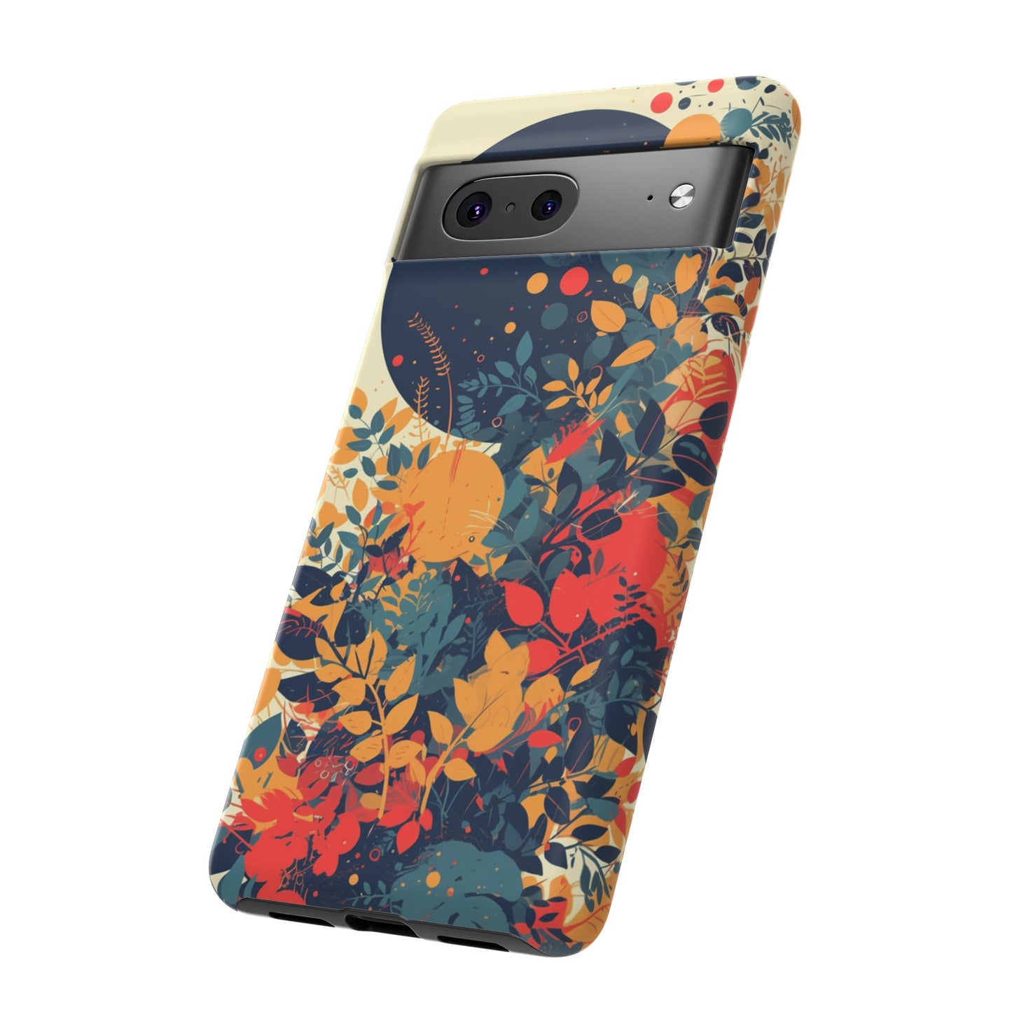 Retro Colorful Floral iPhone Case / Samsung Case