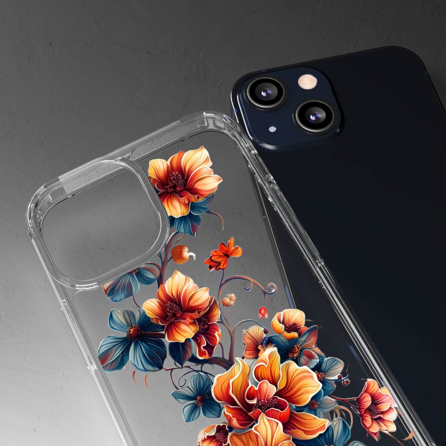 Floral Blooms | Clear iPhone Case / Samsung Case