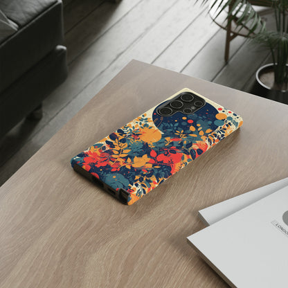 Retro Colorful Floral iPhone Case / Samsung Case