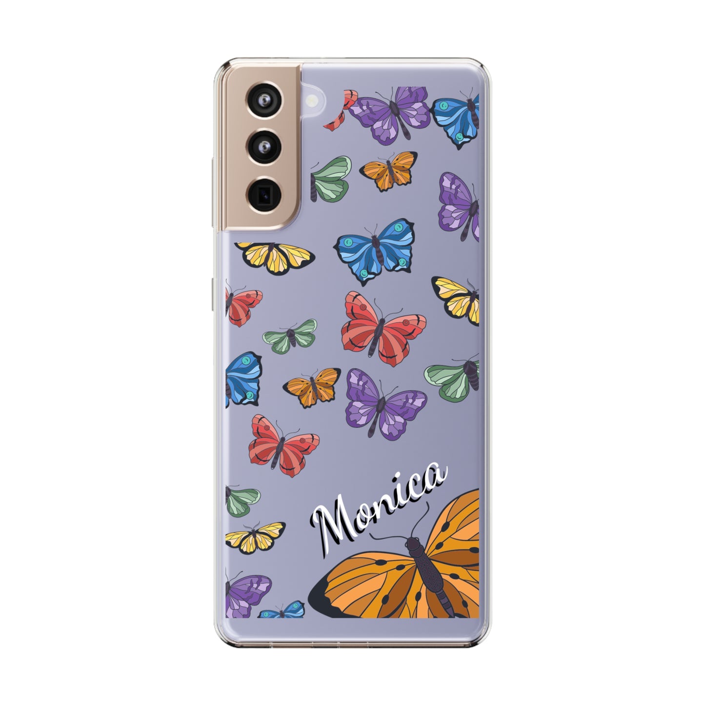 Spring Butterflies | Clear iPhone Case / Samsung Case