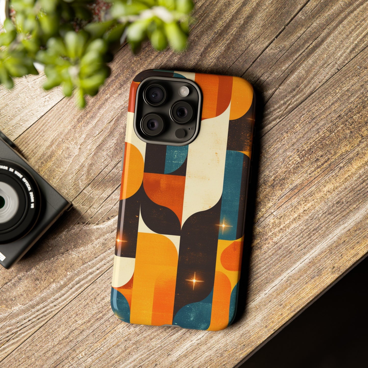 Retro Groovy Pattern iPhone Case / Samsung Case