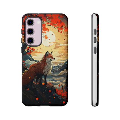 Japanese Wolf Aesthetic Phone Case