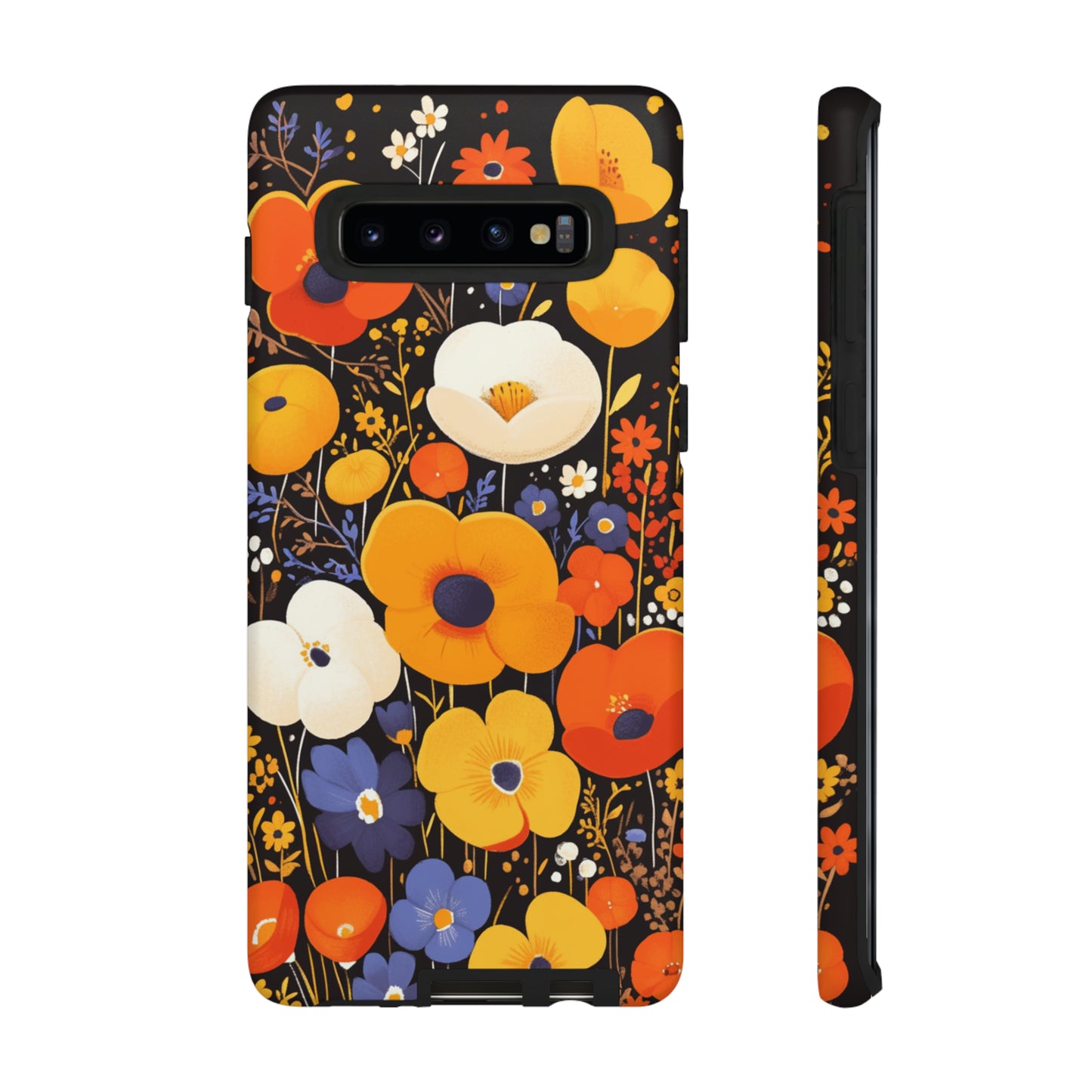 Retro Chaos, Wildflower iPhone Case / Samsung Case, Gift for Floral Lovers, Gift for Her