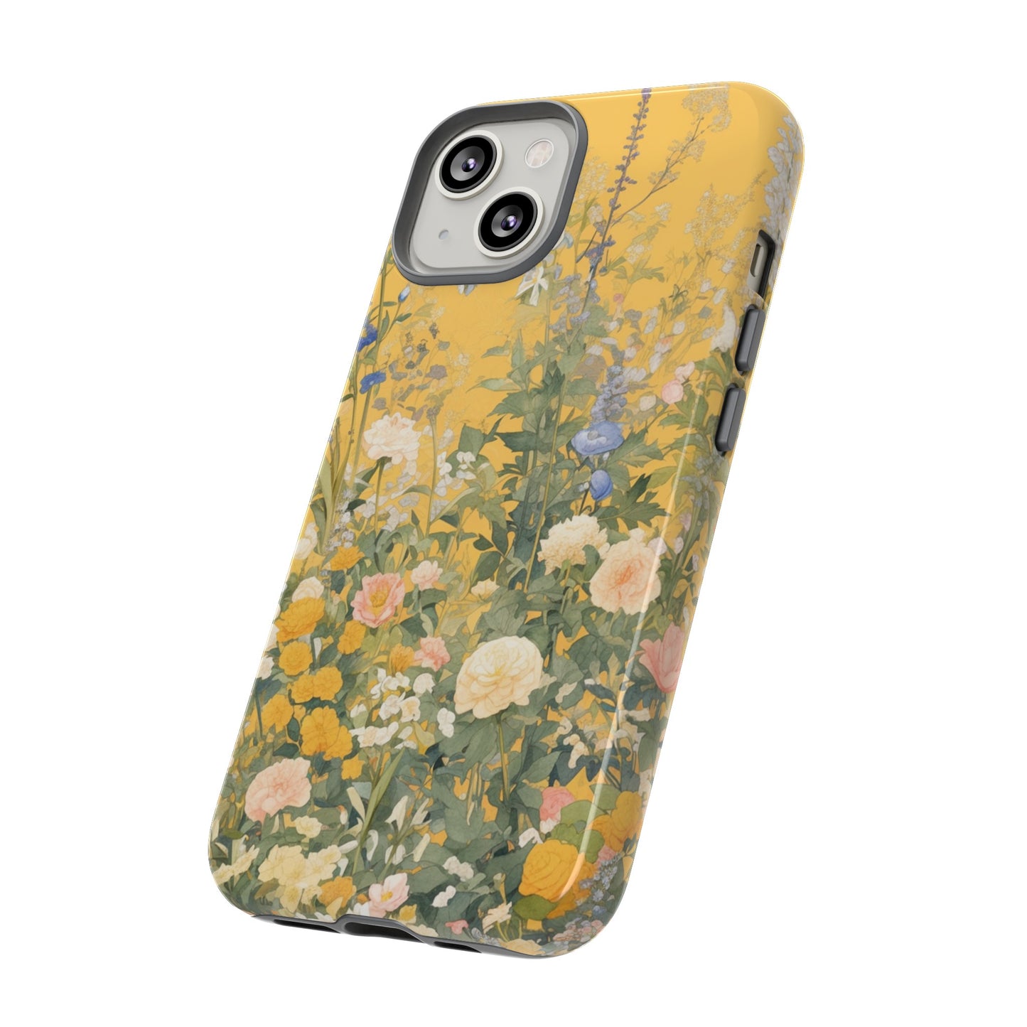 Tall Floral 1970's iPhone Case / Samsung Case