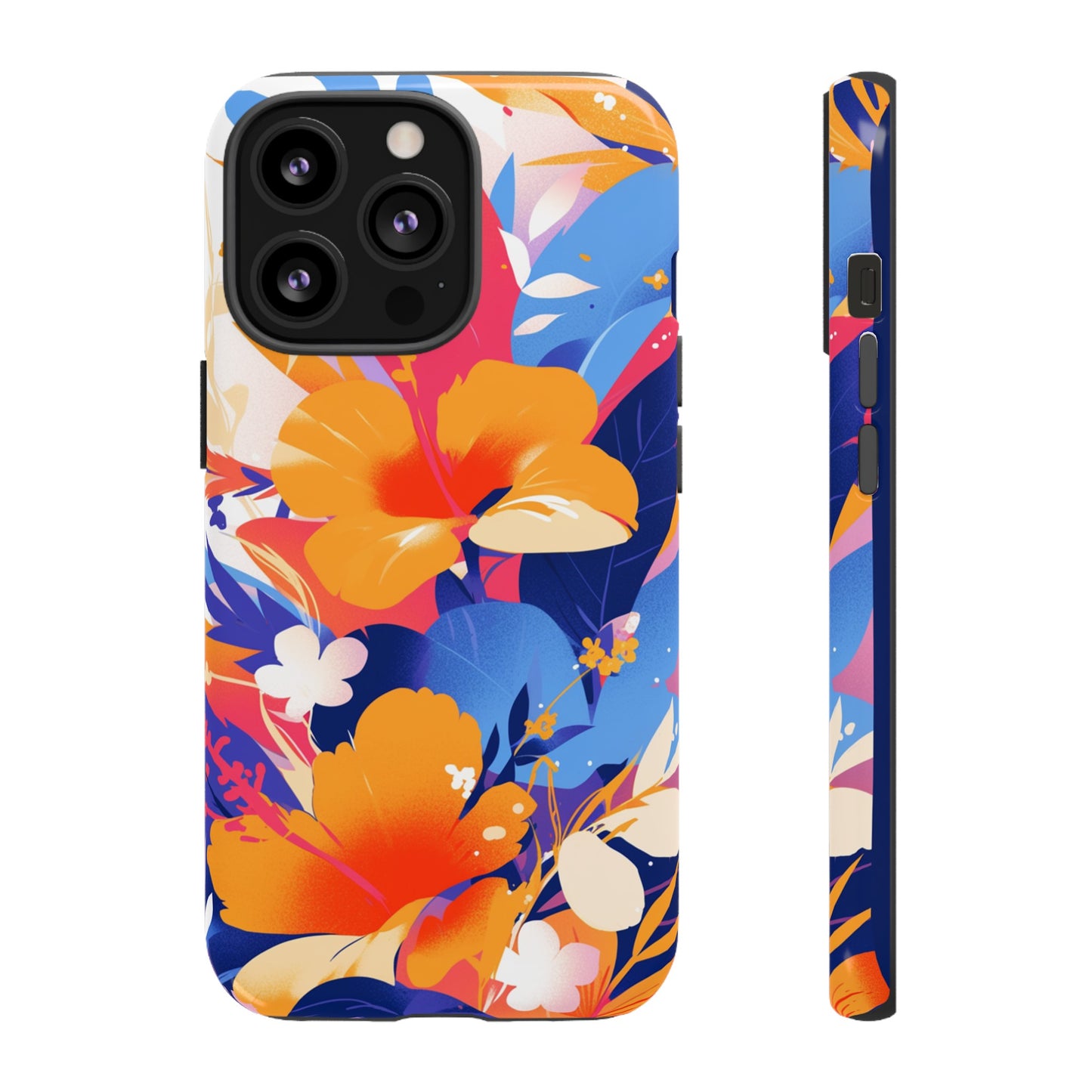 Vintage Abstract Flowers iPhone Case / Samsung Case