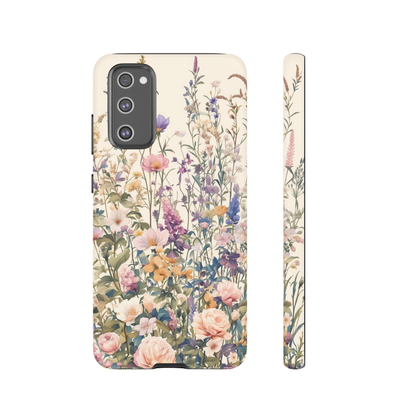 Tall Vintage Wildflowers iPhone Case / Samsung Case