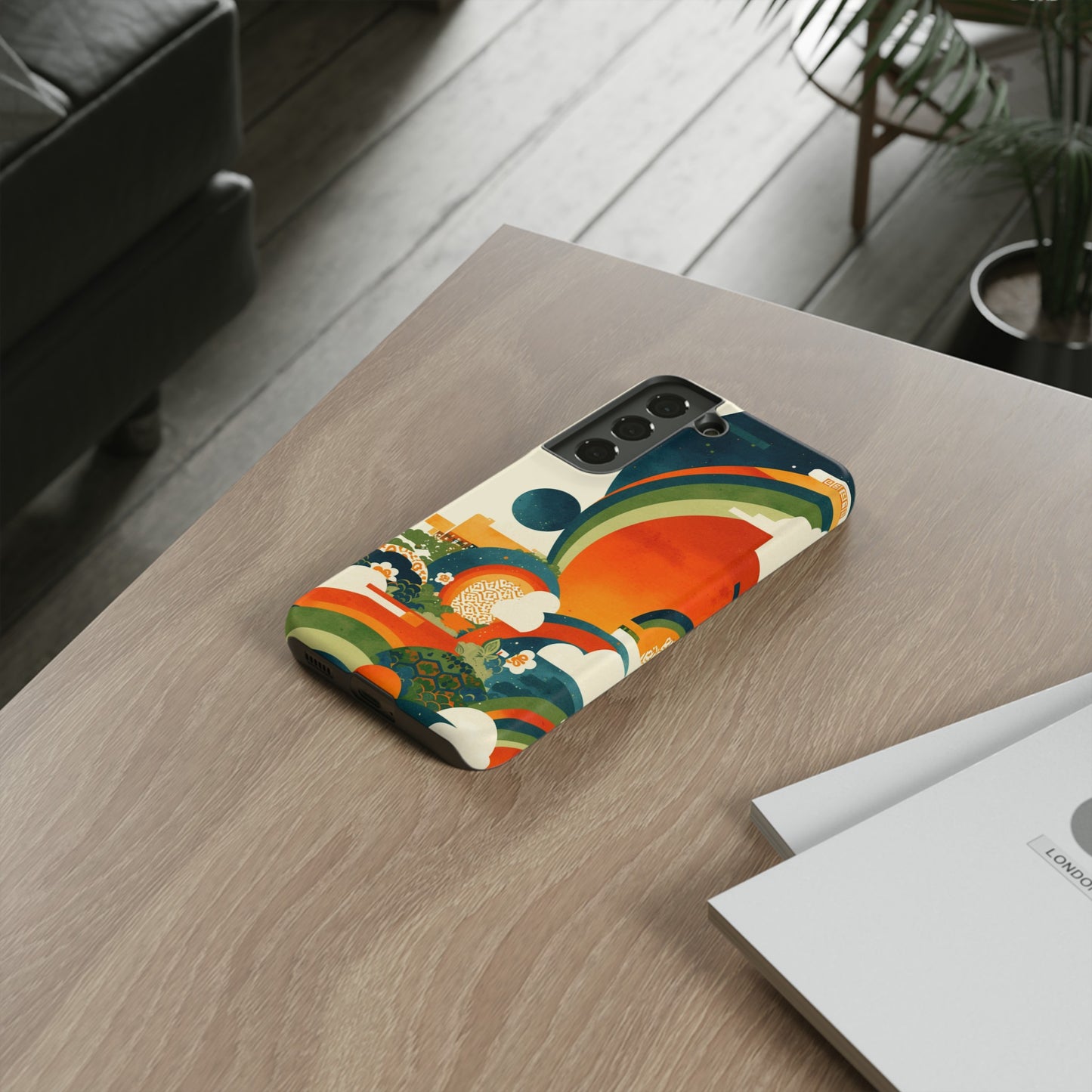 Retro Abstract iPhone Case / Samsung Case