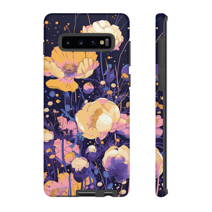 Night Cotton Flowers iPhone Case / Samsung Case