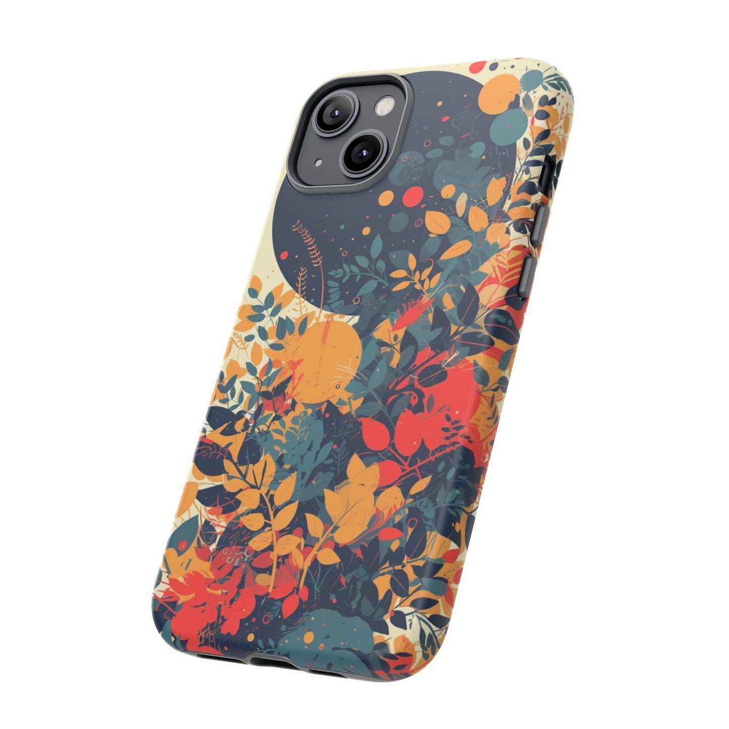 Retro Colorful Floral iPhone Case / Samsung Case