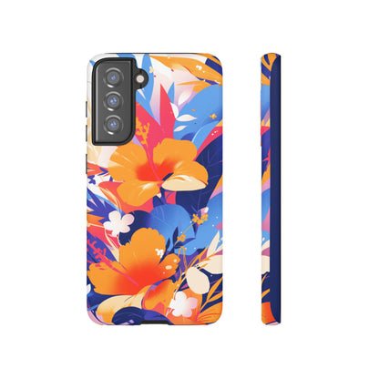 Vintage Abstract Flowers iPhone Case / Samsung Case