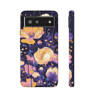 Night Cotton Flowers iPhone Case / Samsung Case