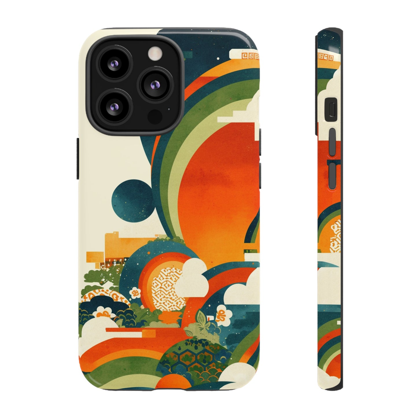 Retro Abstract iPhone Case / Samsung Case