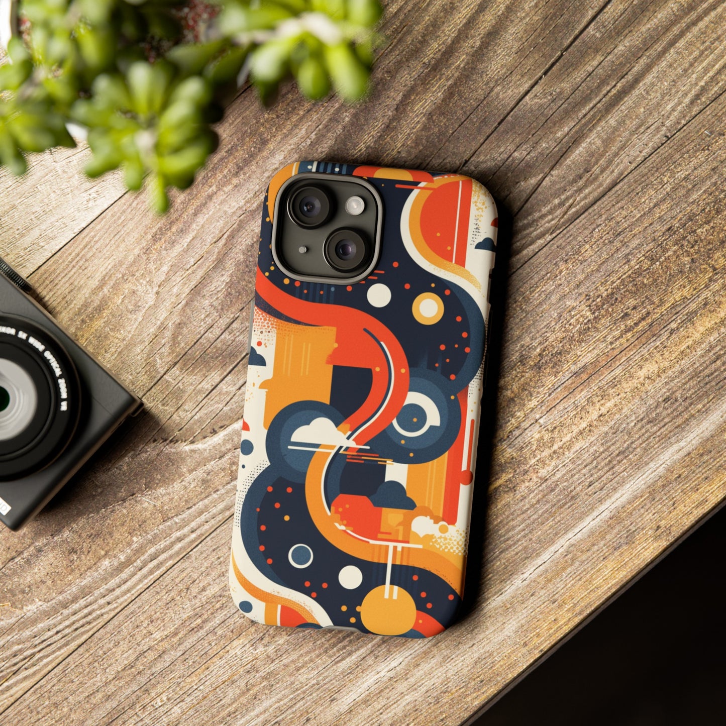 Retro Wandering Roads iPhone Case / Samsung Case