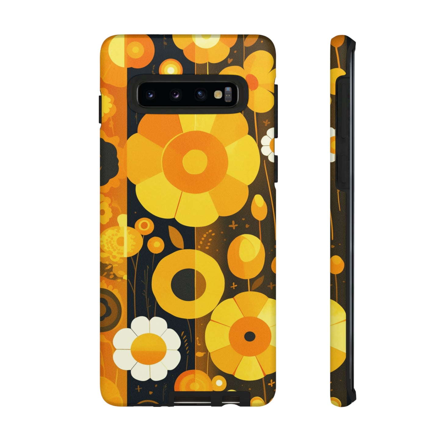 Floral Lines Retro iPhone Case / Samsung Case