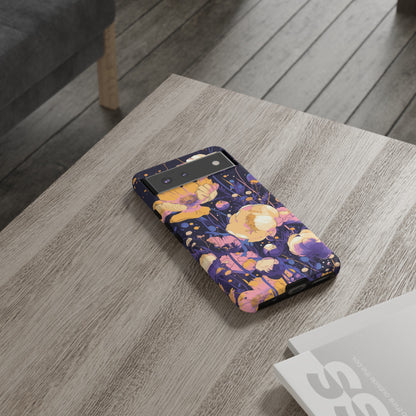 Night Cotton Flowers iPhone Case / Samsung Case