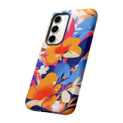 Vintage Abstract Flowers iPhone Case / Samsung Case