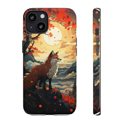 Japanese Wolf Aesthetic Phone Case