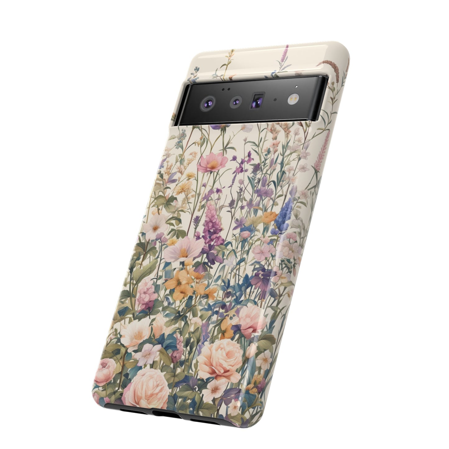 Tall Vintage Wildflowers iPhone Case / Samsung Case