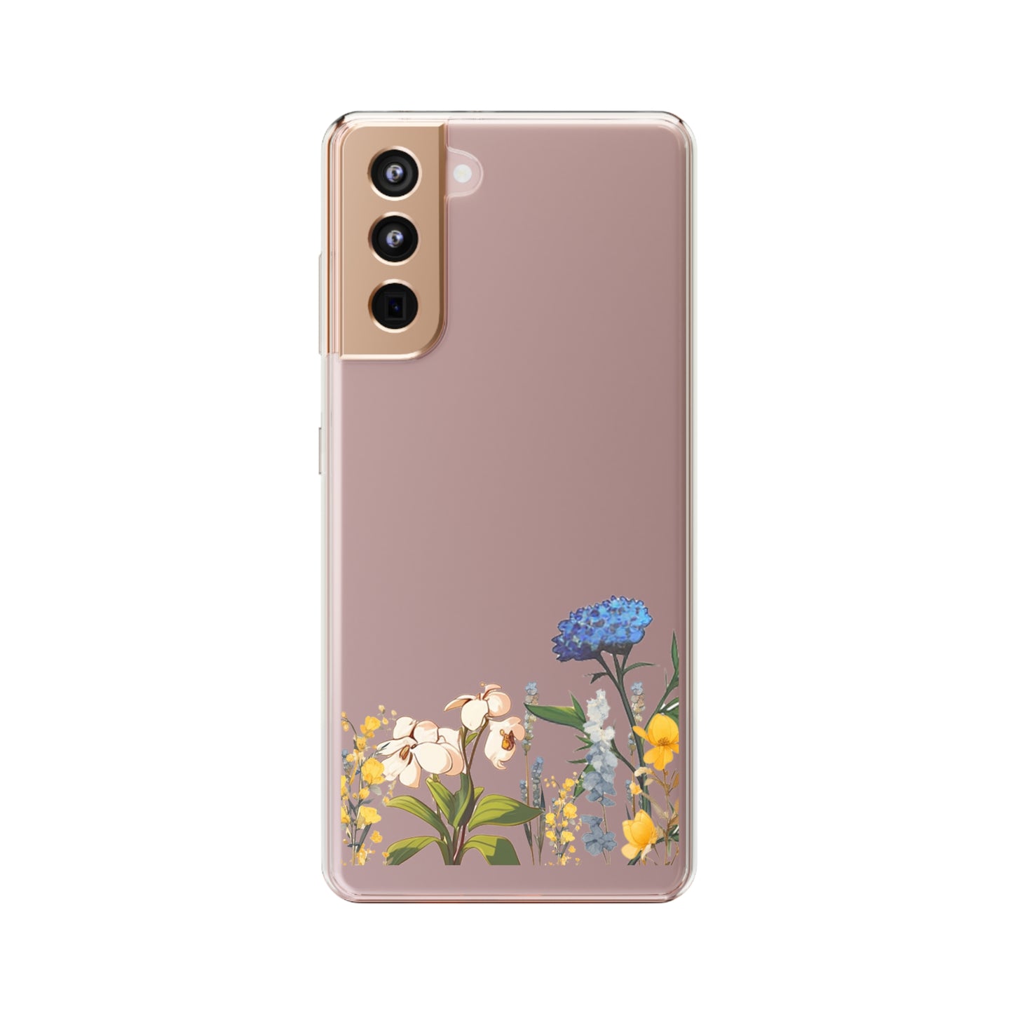 Dried Wildflowers | Clear iPhone Case / Samsung Case