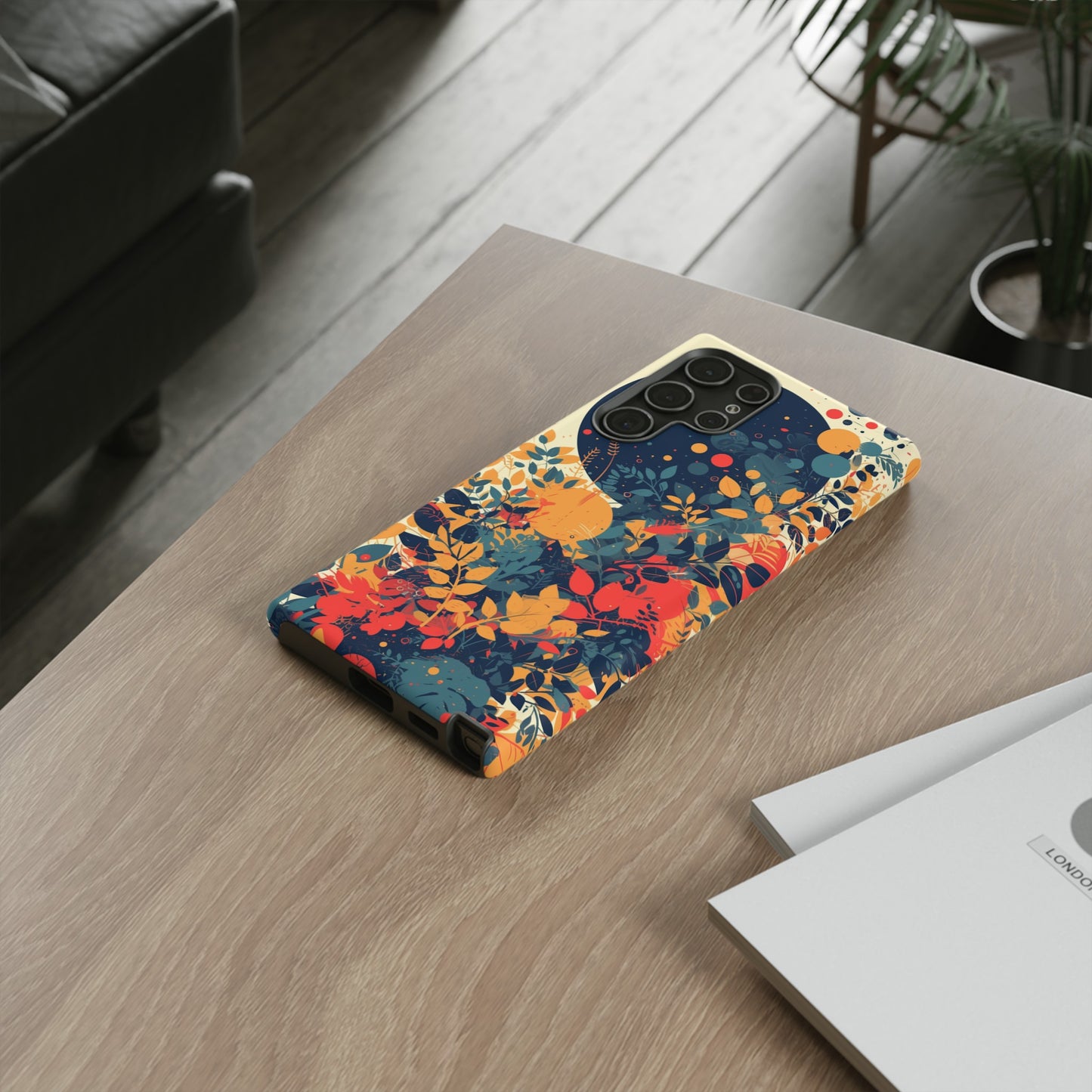 Retro Colorful Floral iPhone Case / Samsung Case