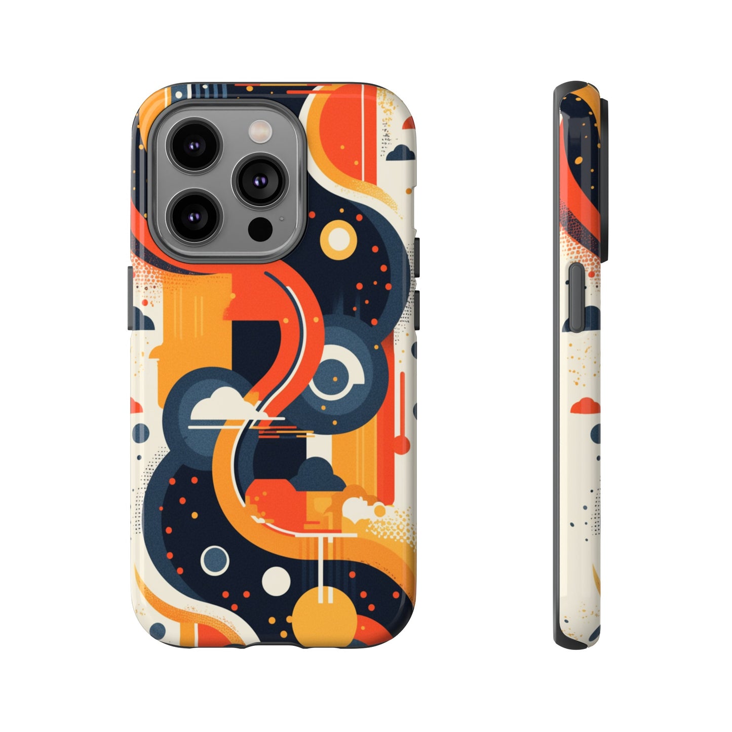 Retro Wandering Roads iPhone Case / Samsung Case