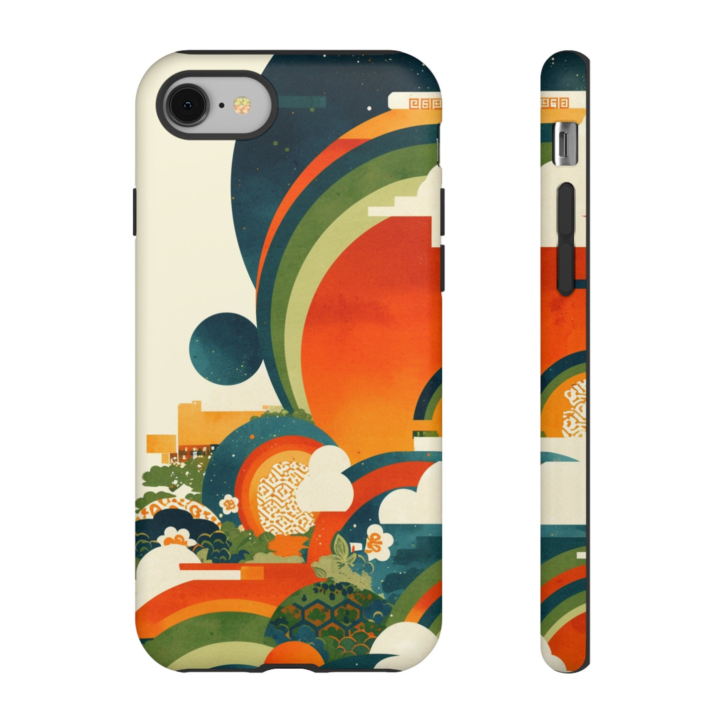 Retro Abstract iPhone Case / Samsung Case