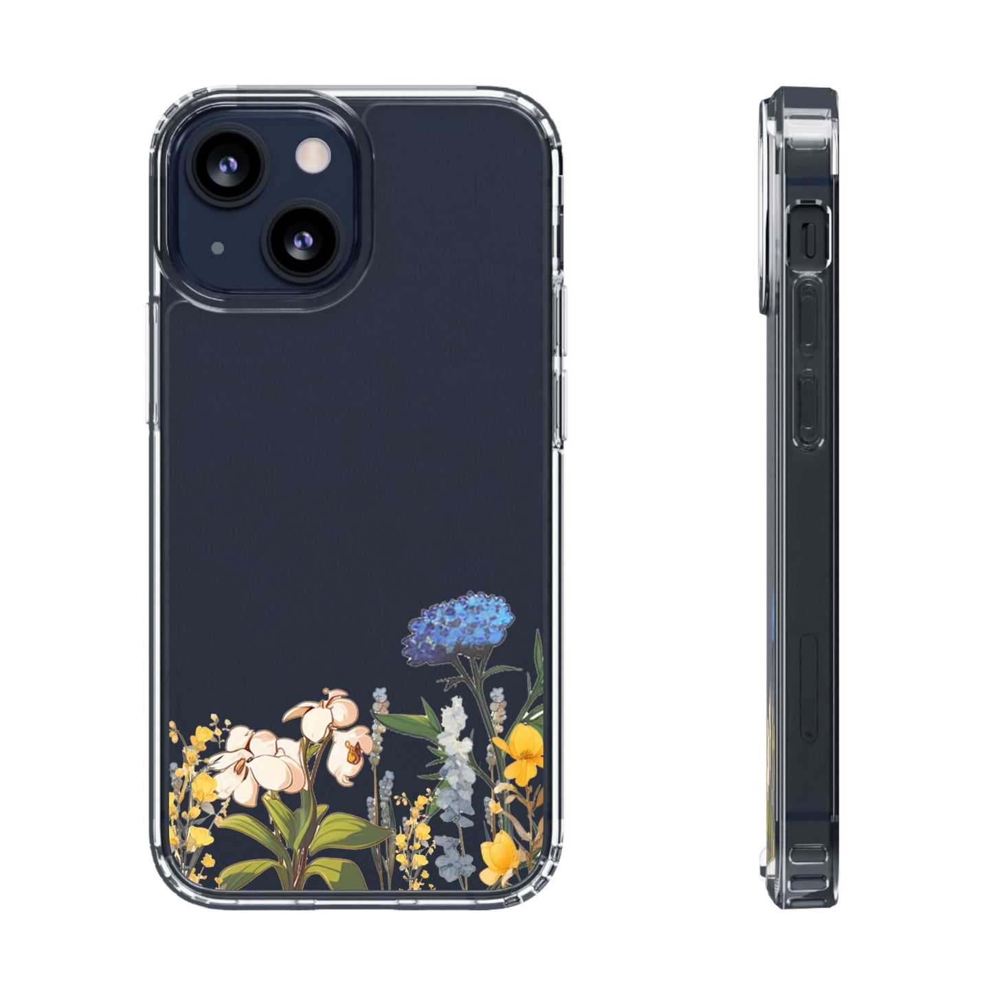 Dried Wildflowers | Clear iPhone Case / Samsung Case