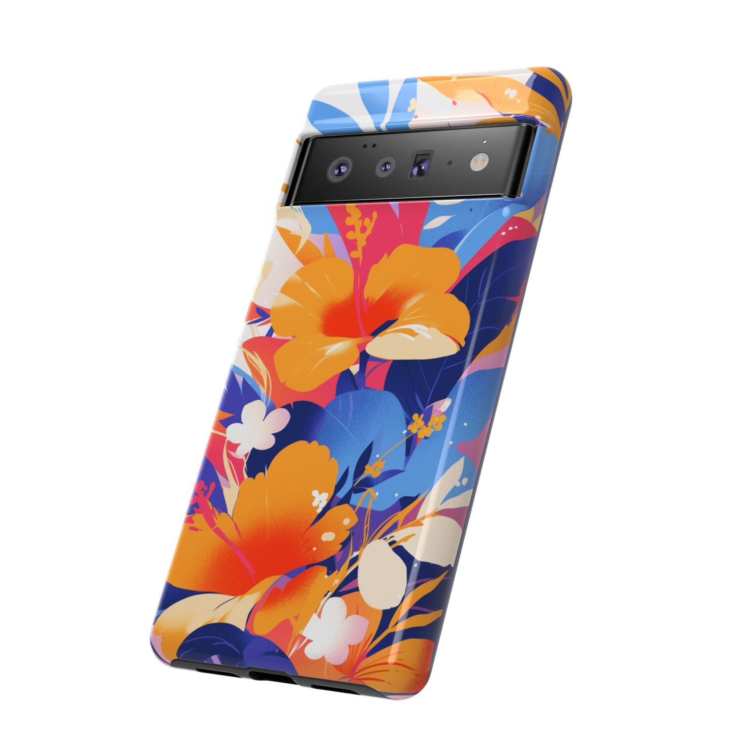 Vintage Abstract Flowers iPhone Case / Samsung Case