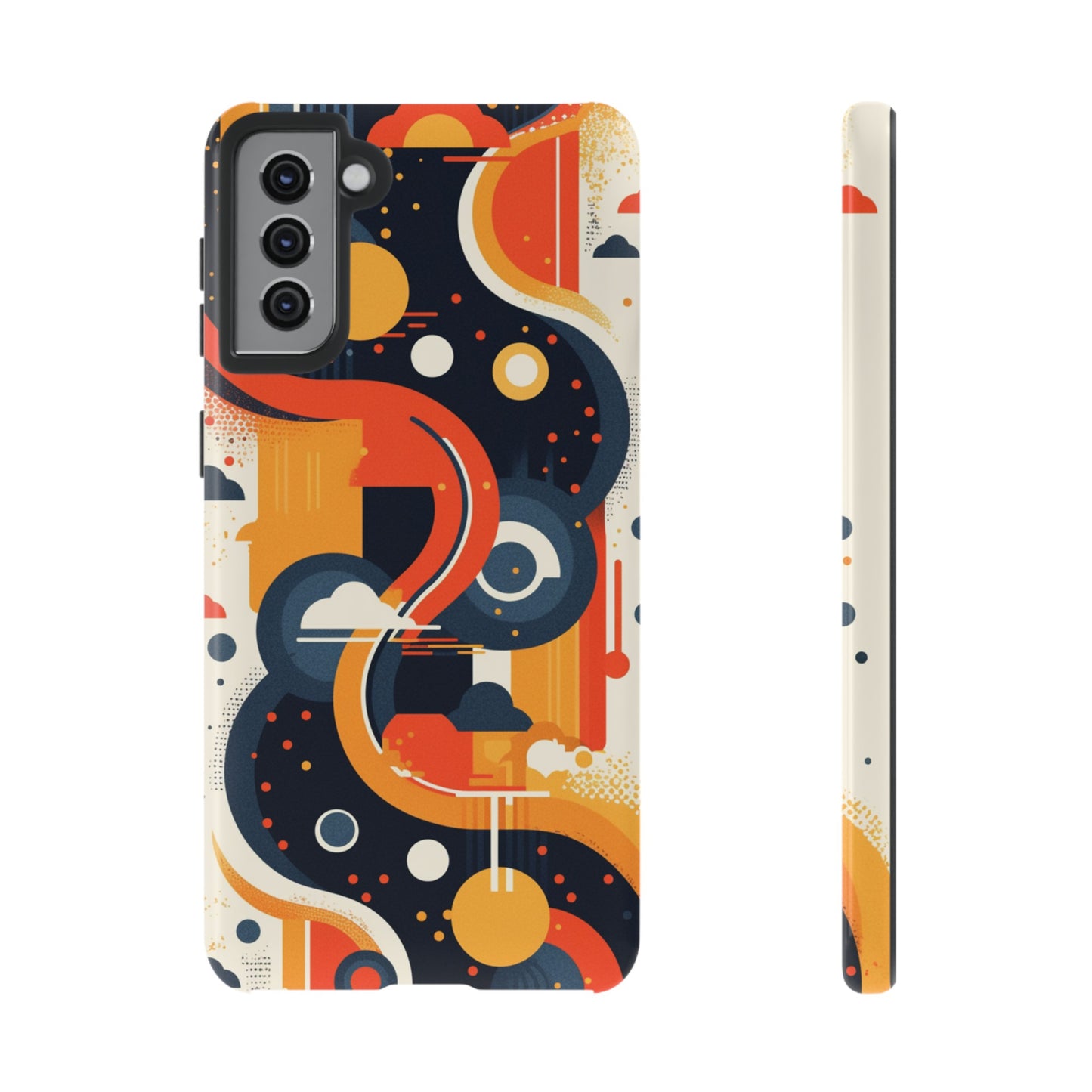 Retro Wandering Roads iPhone Case / Samsung Case