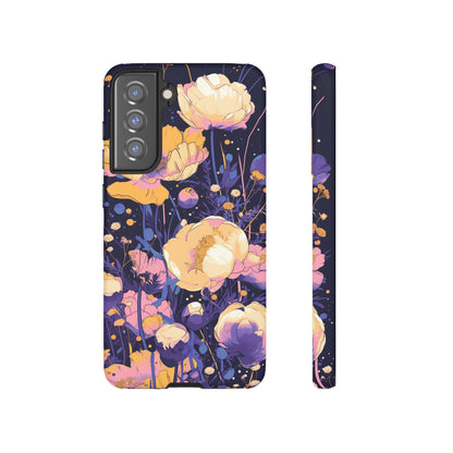 Night Cotton Flowers iPhone Case / Samsung Case