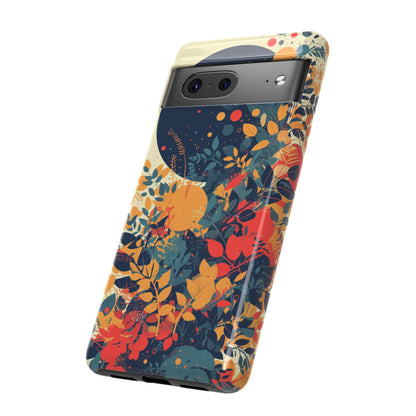 Retro Colorful Floral iPhone Case / Samsung Case