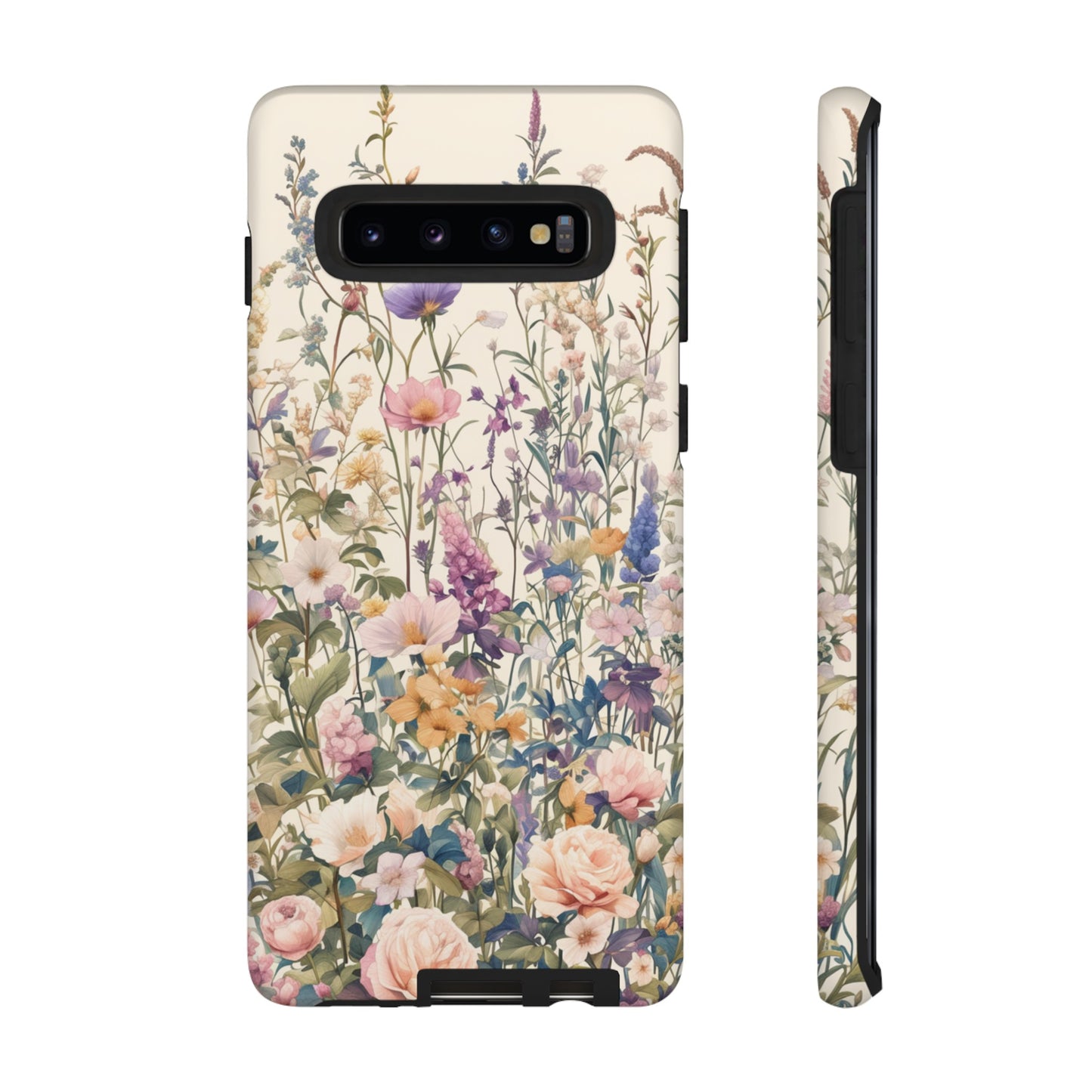 Tall Vintage Wildflowers iPhone Case / Samsung Case