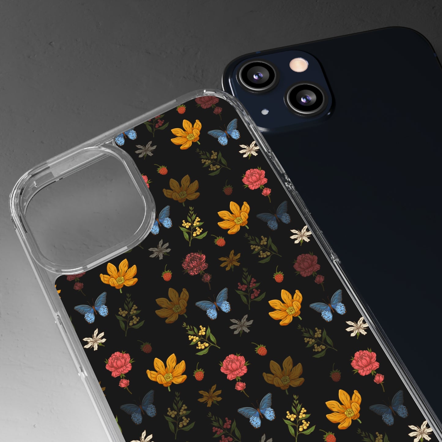 Floral Nature Lovers | Clear iPhone Case / Samsung Case