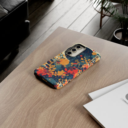 Retro Colorful Floral iPhone Case / Samsung Case