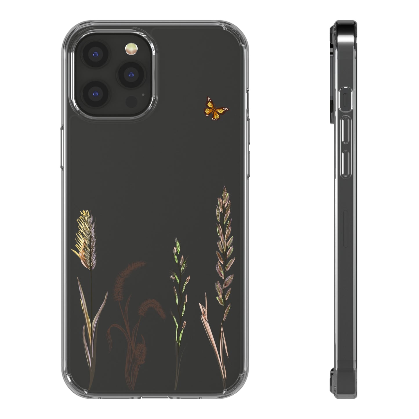 Clear Wildflowers | Clear iPhone Case / Samsung Case