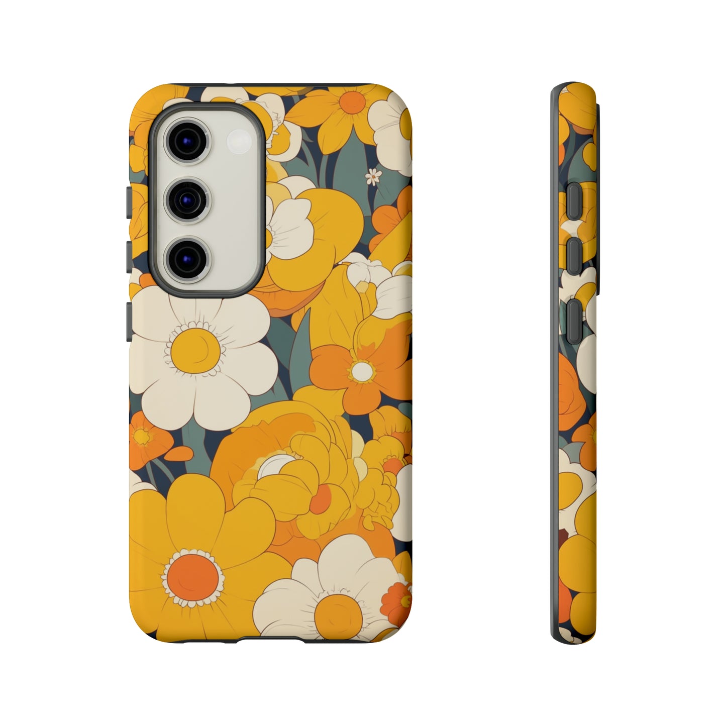 Retro Floral Art iPhone Case / Samsung Case