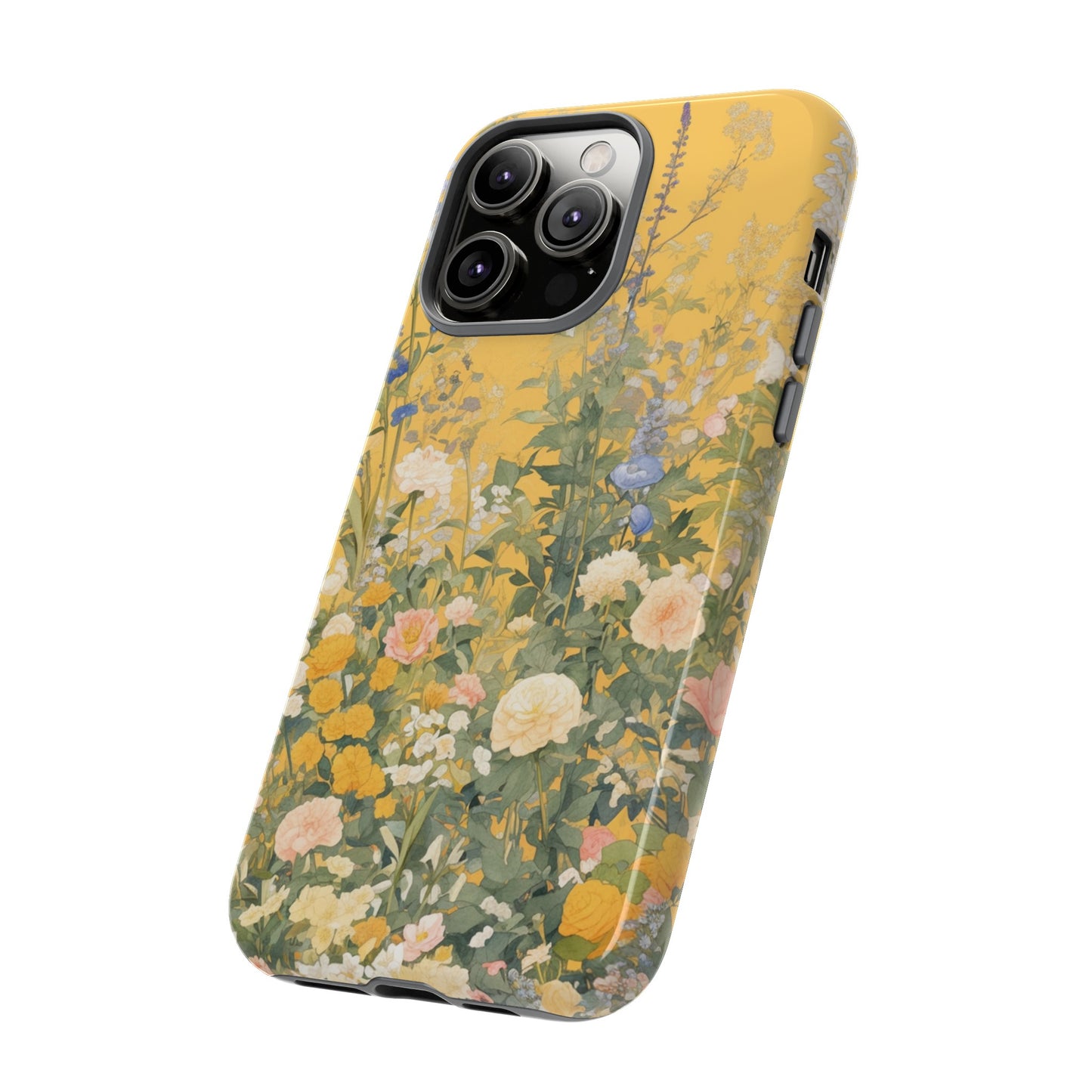 Tall Floral 1970's iPhone Case / Samsung Case