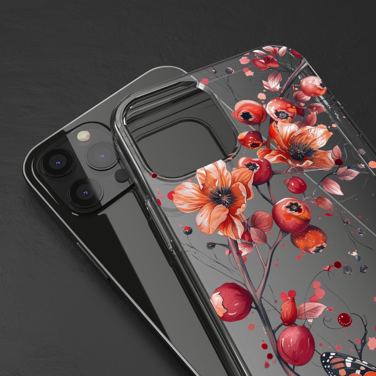 Blossom Whispers | Clear iPhone Case / Samsung Case