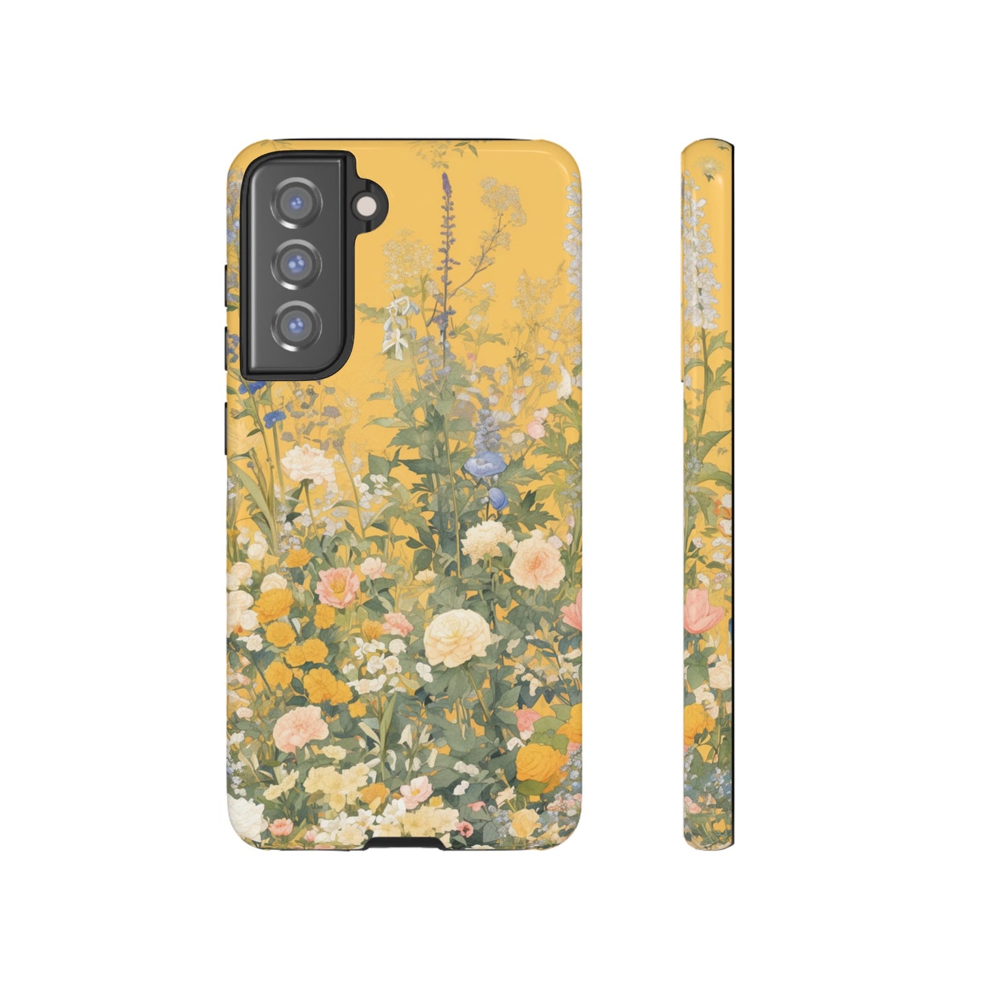 Tall Floral 1970's iPhone Case / Samsung Case